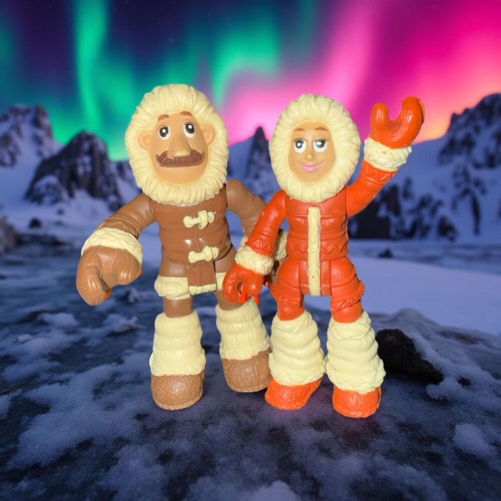 Little Pals Polar Explorer Action Figure From Artic Animals Toys 3" B7